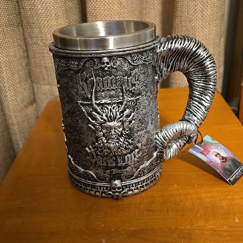 Dragonglassware Red One Krampushlap Stein 17 Ounces NWT